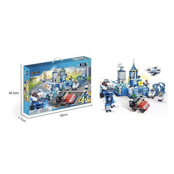 邦寶積木 城市系列-警察出動 共1147pcs