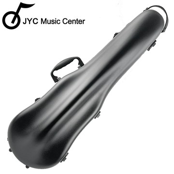 JYC PC-01小提琴盒-磨砂黑/軟墊懸掛系統/可移動式內襯