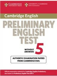 Cambridge Preliminary English Test 5 Student's Book (1版) ESOL  Cambridge