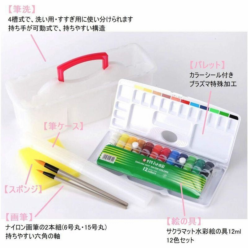 外箱不良宅配便送料無料 まとめ アーテック 水彩画筆 描画用具 平筆 2号 馬毛 ×30セット