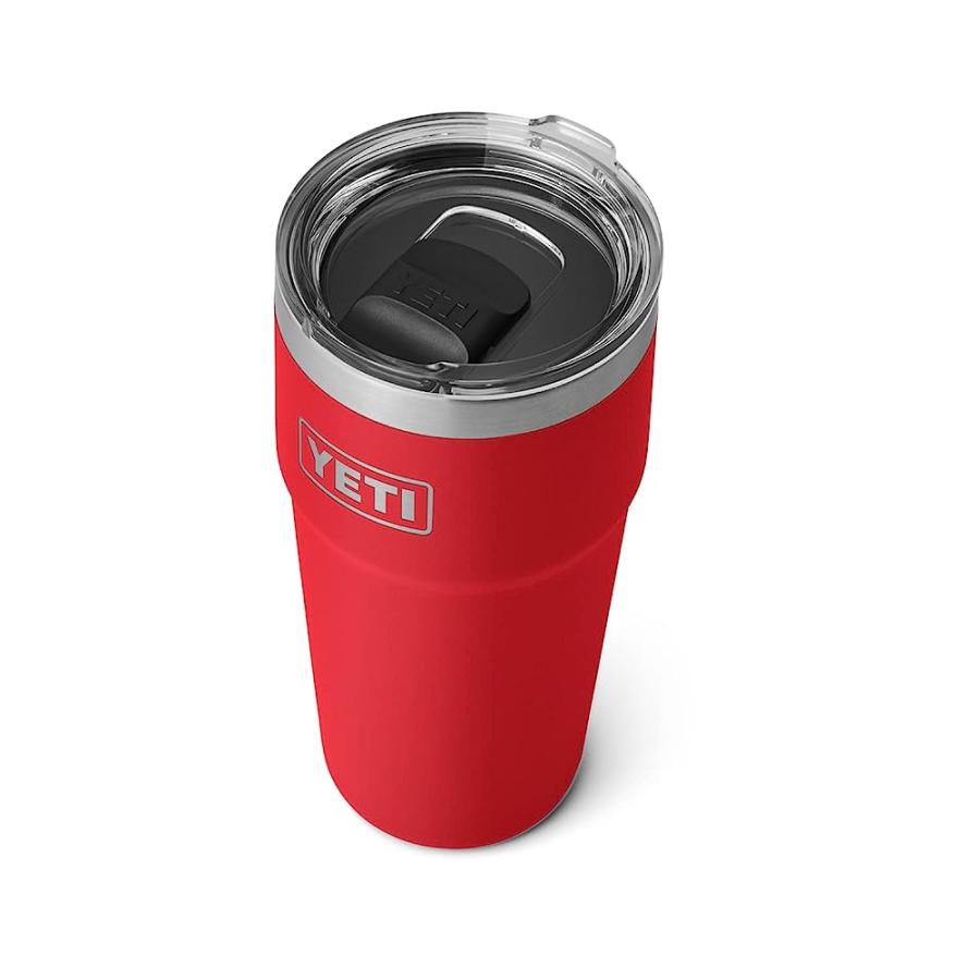 YETI Rambler 10oz Stackable Lowball 2.0 - Black - TackleDirect