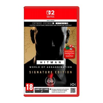 【Nintendo 任天堂】Switch 2 NS2 刺客任務 殺手世界 招牌版 國際版封面