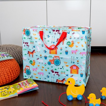 《Rex LONDON》環保搬家收納袋(歡樂農場)