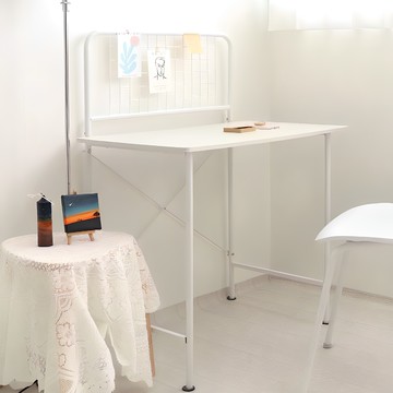 GAGU FEELING Dano 收納架書桌  80 x 48 x 105cm  白色