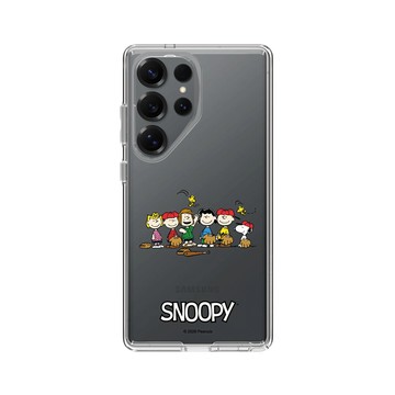 Galaxy S25 Ultra Clear 透明 - 史努比 Snoopy - 一起打棒球！