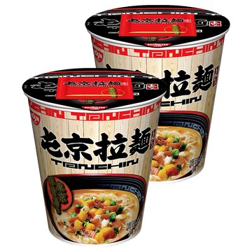NISSIN 日清 屯京拉麵 東京豚骨湯味速食杯麵  2入