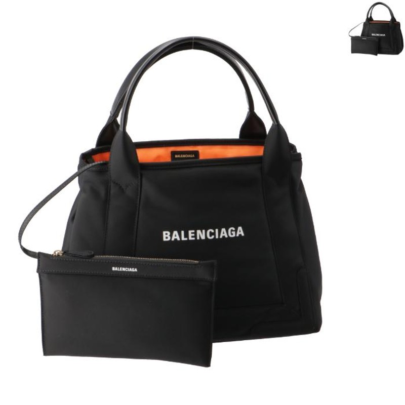 バレンシアガ BALENCIAGA トートバッグ ネイビー カバ スモール ナイロン バッグ NAVY CABAS S 339933 210K4 |  LINEショッピング