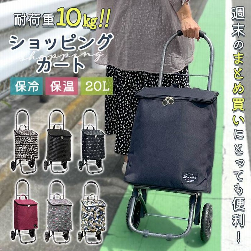 ROLSER 保冷保温 買い物 バッグ 2輪フレームセット 大容量44L