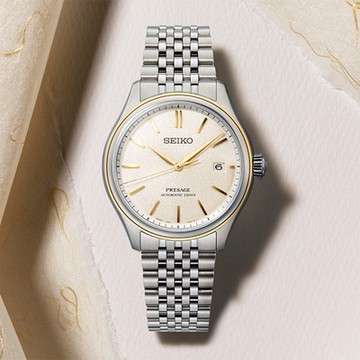 SEIKO精工 Presage 日式職人機械錶 1212購物節 送禮推薦-40.2mm (SPB478J1/6R55-00H0G)_SK045