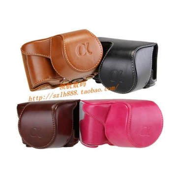 適用于索尼阿爾法 a7c相機保護套a5100 a6000 a6300 a6400皮套包