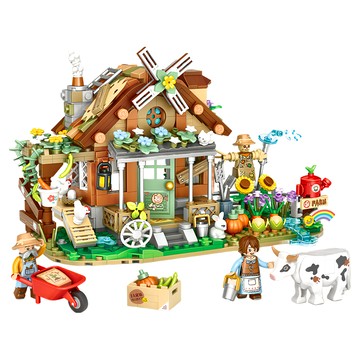 LoZ 農場小屋積木  多色  1盒