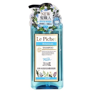 Le Pichet 髮職人 清新水漾鼠尾海鹽洗髮精  500ml  1瓶