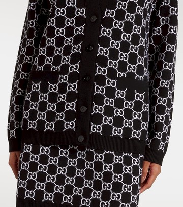 Gucci GG wool-blend jacquard cardigan