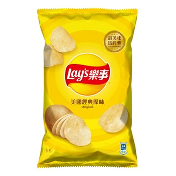 樂事美國經典原味洋芋片85g