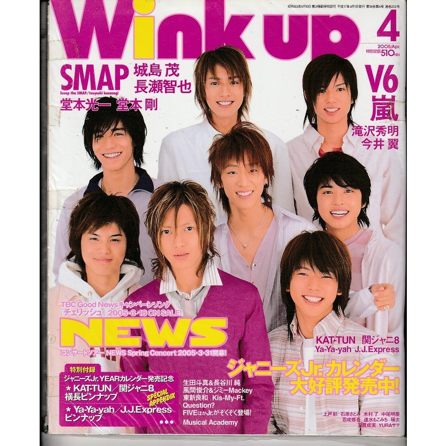 Wink up ウインクアップ　2005年4月号　雑誌