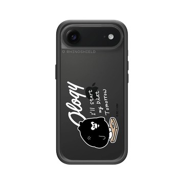 iPhone Air Mod NX -邊框背蓋組合 (相機按鈕) 黑 - 奧樂雞 Ology - 減肥永遠是明天的事