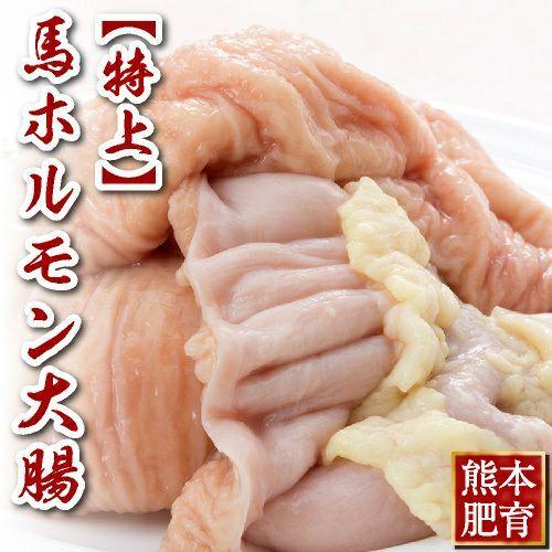 馬刺し 肉 熊本 国産 特上 ホルモン 大腸 約500g 馬肉 ギフト 食べ物 おつまみ 熊本馬刺し専門店 お中元 2023