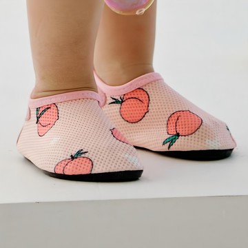 IAMBEBE 嬰幼兒甜美蜜桃水上運動鞋  130mm  粉紅色