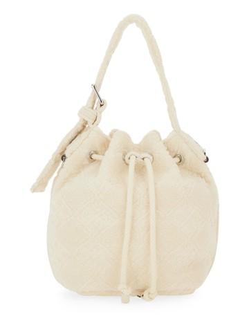 tory burch "t monogram" mini bucket bag