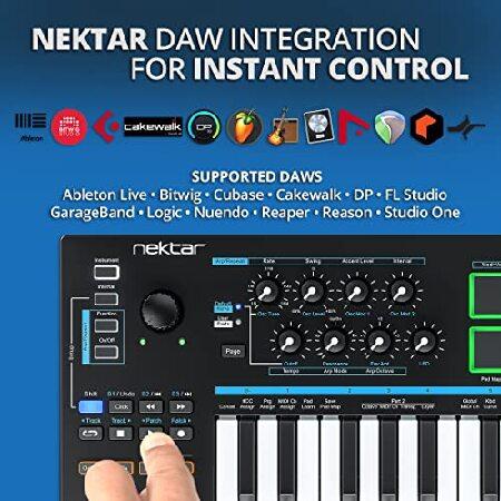 Nektar Impact LX Mini USB MIDI Controller Keyboard with Nektar DAW Integration