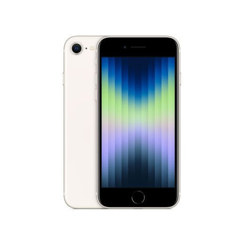 新品未開封 Apple iPhone SE 第3世代 128GB スターライト MMYC3J/A SIM ...