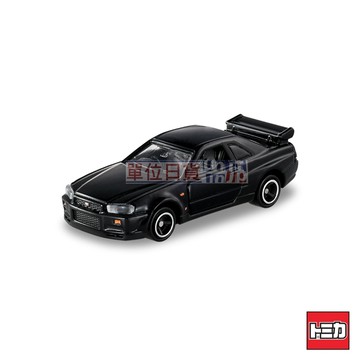 『 單位日貨 』日本正版 TOMICA 多美 專賣店 限定 REBORN Skyline GT-R R34黑
