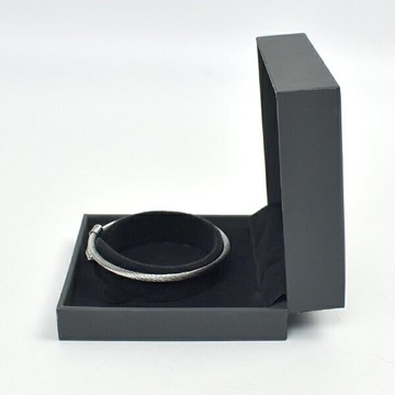 手環盒 簡樸灰飾品禮盒【NAWA28】