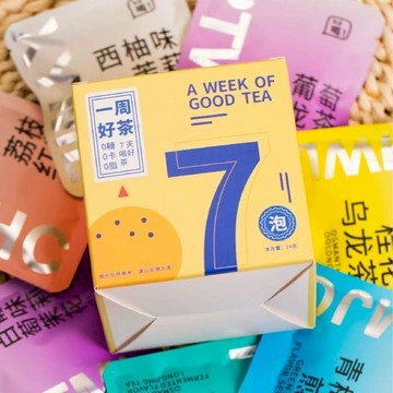 🔥優選食光🔥一周好茶 7天不重樣花茶 果茶 七日水果混合口味獨立包裝組合冷熱泡水茶