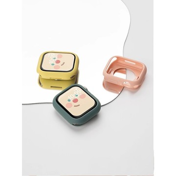 【台灣出貨】高品質 適用 APPLE WATCH 防水錶殼  防摔矽膠錶殼 邊框殼 保護殼 46mm 42mm 44mm