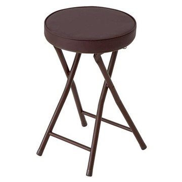 comet 摺疊圓凳 30 x 30 x 49~70cm  棕色  1個