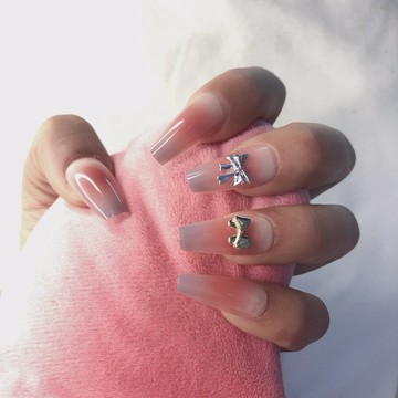 💗現貨24H出貨💗【鏤空領結美甲💅飾品】美甲飾品 美甲材料 美甲用品