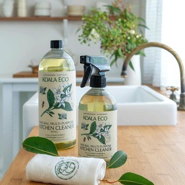 澳洲KOALA ECO廚房萬用清潔劑補充瓶 檸檬香桃木＆橙 1000ml