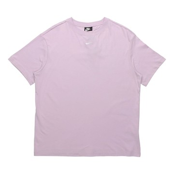 (WMNS) Nike Sportswear Essential Sports Running Training Round Neck Short Sleeve Light Purple T-Shirt
