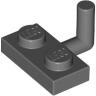 [必買站] 變形平板磚 1x2 with Arm Up (Horizontal Arm Length 6mm 4623 深灰色 4260885