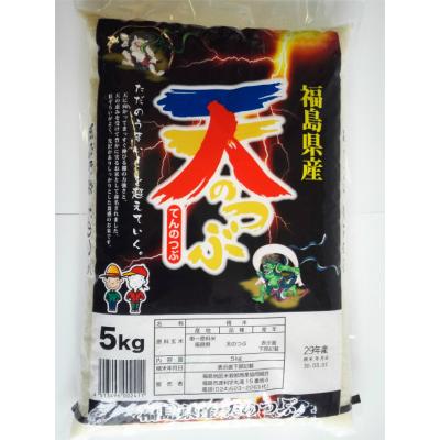 福島県産米　天のつぶ　5kg×１袋