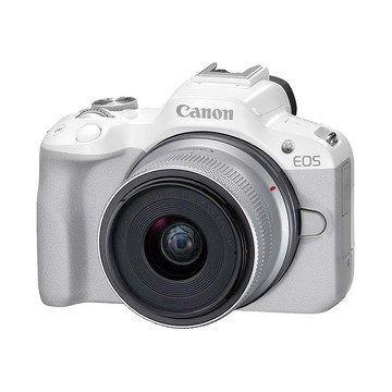 Canon EOS R50 + RF-S18-45mm 白色單鏡組(公司貨)