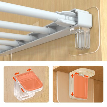 層板支撐架 【C202】 ↑升級加強版↑ 層板支架 無痕層板貼 免釘層板 層板托架 固定架 支撐架 層板架 隔板貼 托架