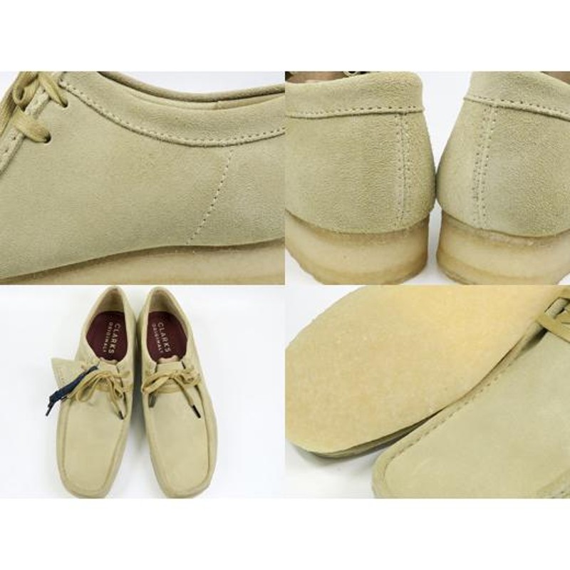 クラークス ワラビー ブーツ CLARKS WALLABEE BOOT MAPLE SUEDE LOW