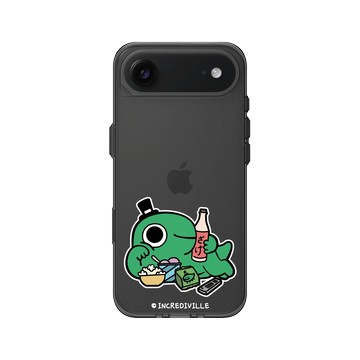 iPhone Air Clear (相機按鈕) 酷墨灰 - 怪奇事物所 Incrediville - 所長的酒池肉林