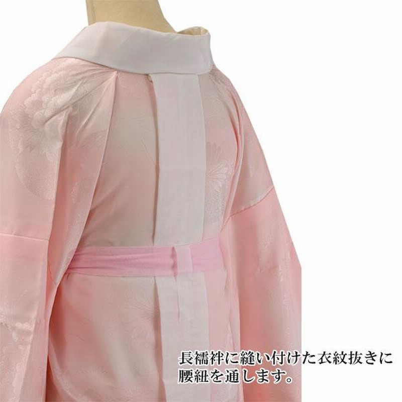長襦袢姿　女性 衣紋抜き えもん抜き 長襦袢 白 あづま姿 日本製 紐通し 二段 寸法調整 着付け小物 衿抜き 衣文 衣紋 ぬき 着付け レディース 女性 襦袢 和服  着物 和装 | LINEブランドカタログ