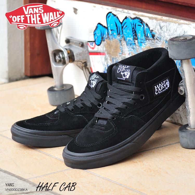 バンズ ハーフキャブ VANS スニーカー ブラック/ブラック USA HALF CAB BLACK/BLACK VN000DZ3BKA |  LINEブランドカタログ