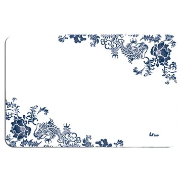 Urtale 青花瓷珪藻土地墊  60 x 39cm  青雲龍 白色  1個
