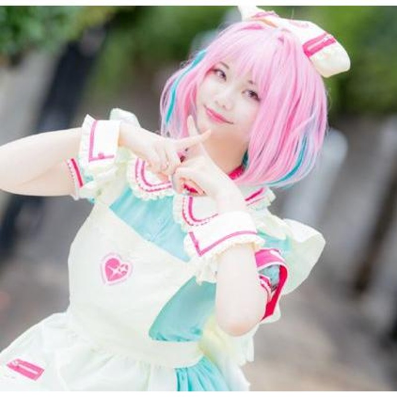 アイドルマスター コスプレ 夢見りあむ 衣装 ナース メイド服 