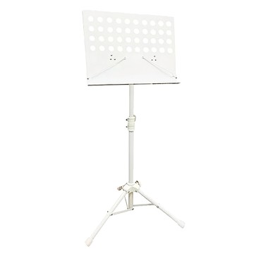 YHY 永鴻億 加粗支架 高級指揮大譜架 MS-320W 白色  1個