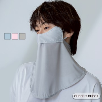 Check2Check-冰磁透涼遮陽口罩 男女可戴  涼感口罩 透氣口罩 涼感面罩【CB0025122】