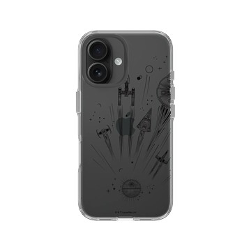 iPhone 16 Clear 透明 - 迪士尼-星際大戰 Star Wars - POP全載具1-黑