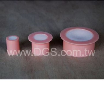 《Shin Etsu》透氣塞 蓋型 Stopper, for Test Tubes, Center Sponge, Silicone