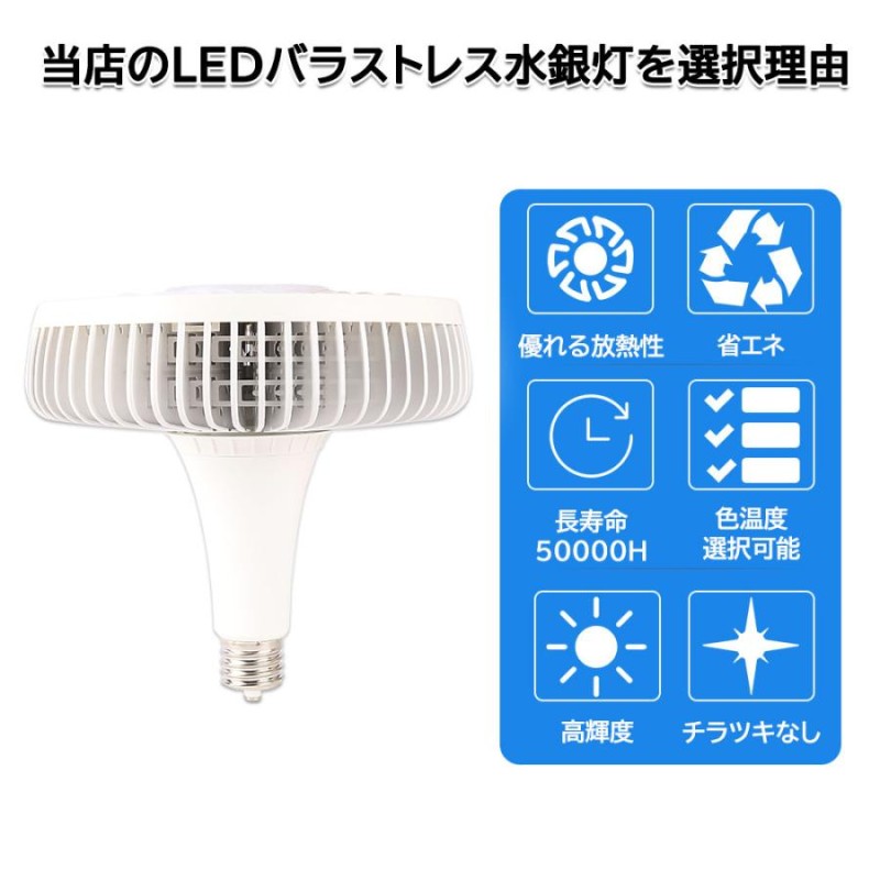 ledバラストレス水銀灯 led電球 e39口金 150w 1500w水銀灯相当 led看板