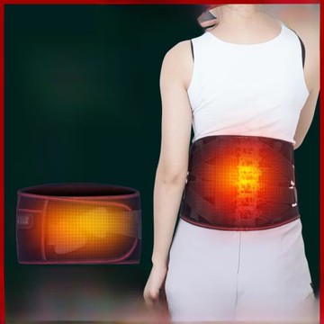 充電式加熱護腰帶男女士腰椎間盤勞損防寒保暖宮艾灸熱敷振動按摩