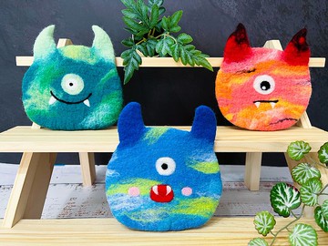 小萌獸羊毛氈悠遊卡套